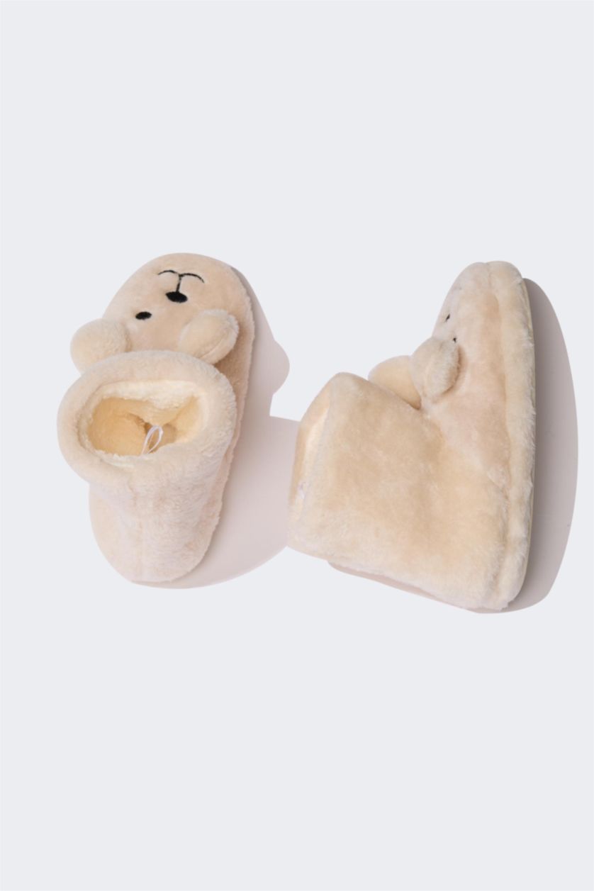 GIRLS & TEENS Beige Girl Flat Sole Panduf