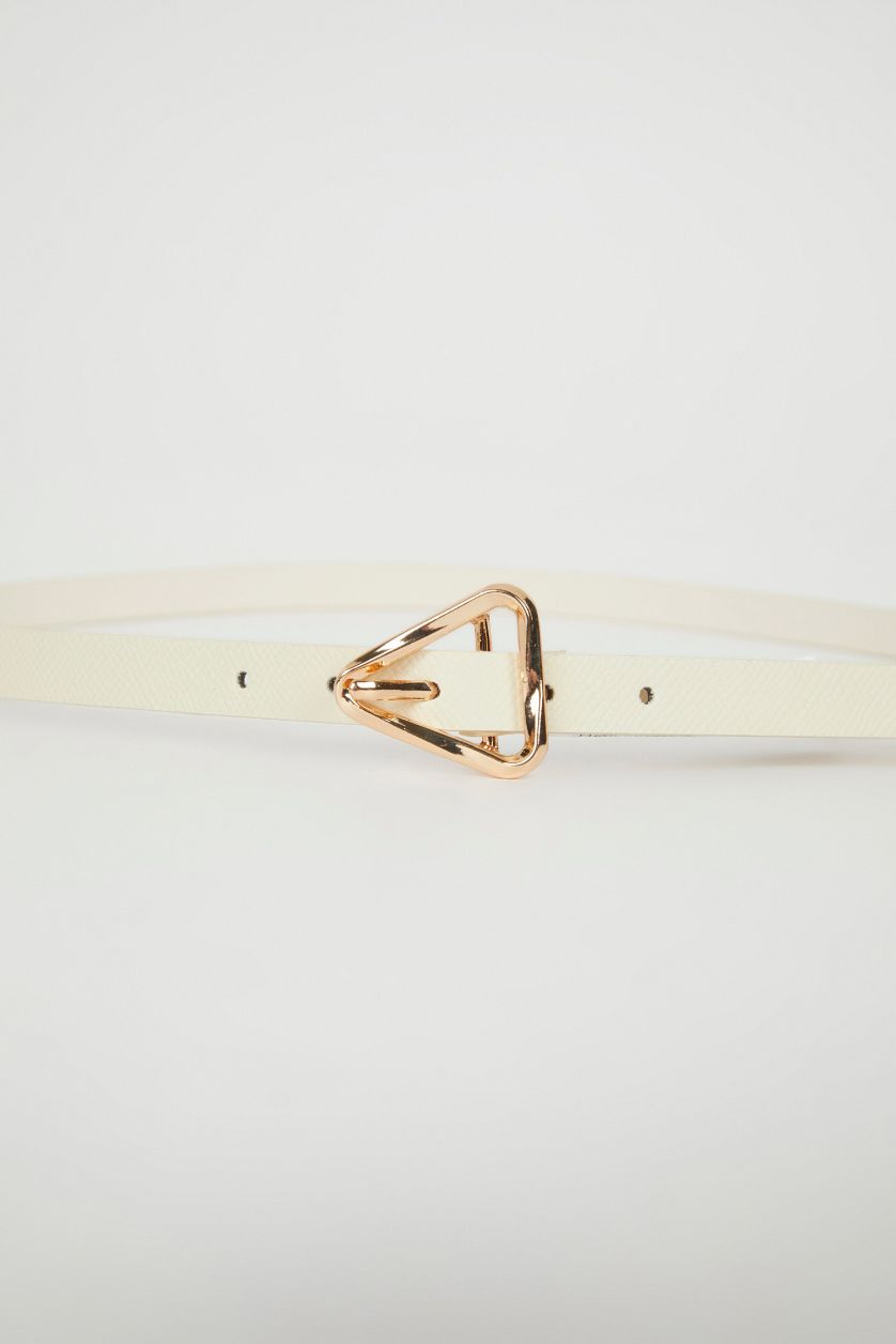 FEMME Noir Lot de 2 Ceintures en similicuir pour femme