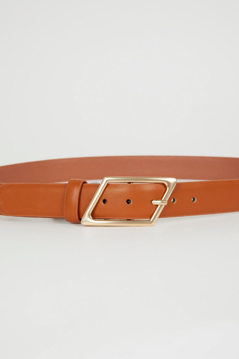 Женщины Таба Классический ремень из искусственной кожи для женщин