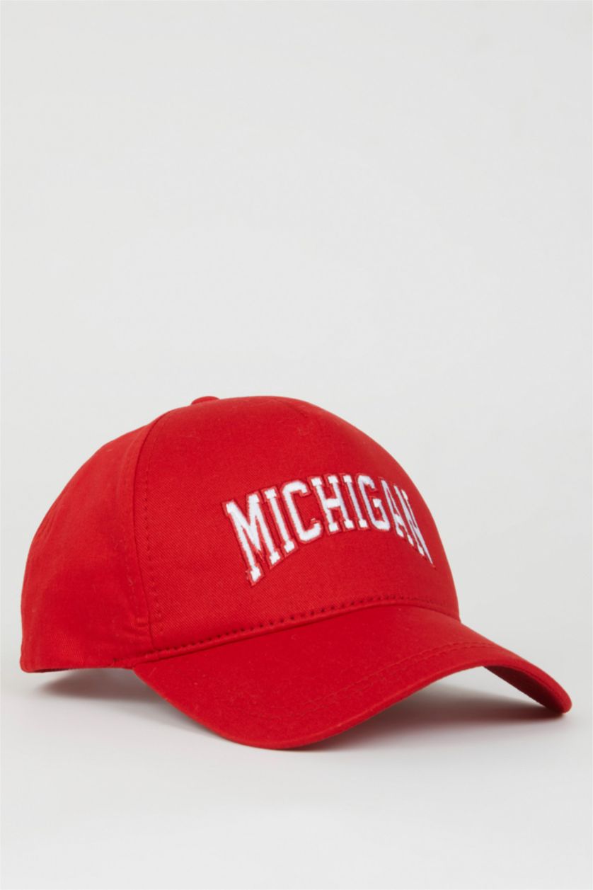 FEMME Rouge Casquette en coton pour Femme