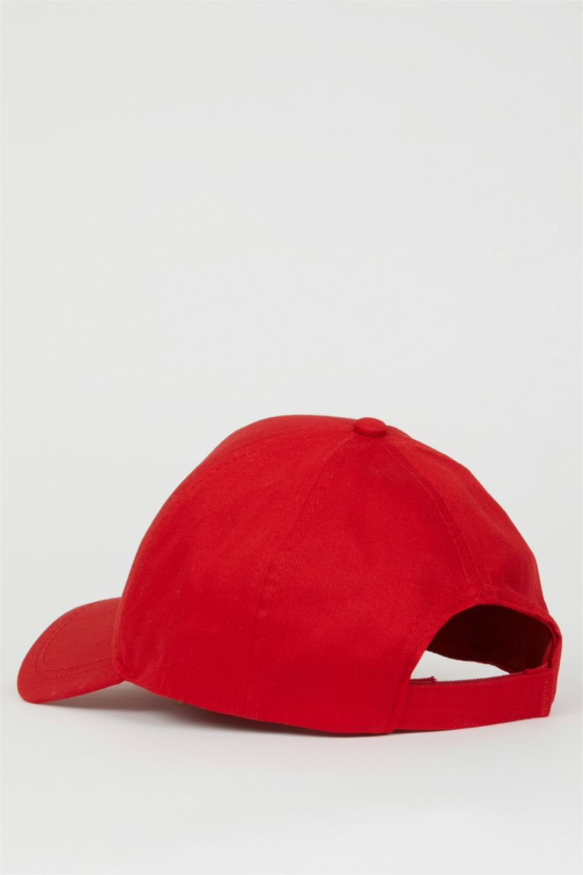 FEMME Rouge Casquette en coton pour Femme