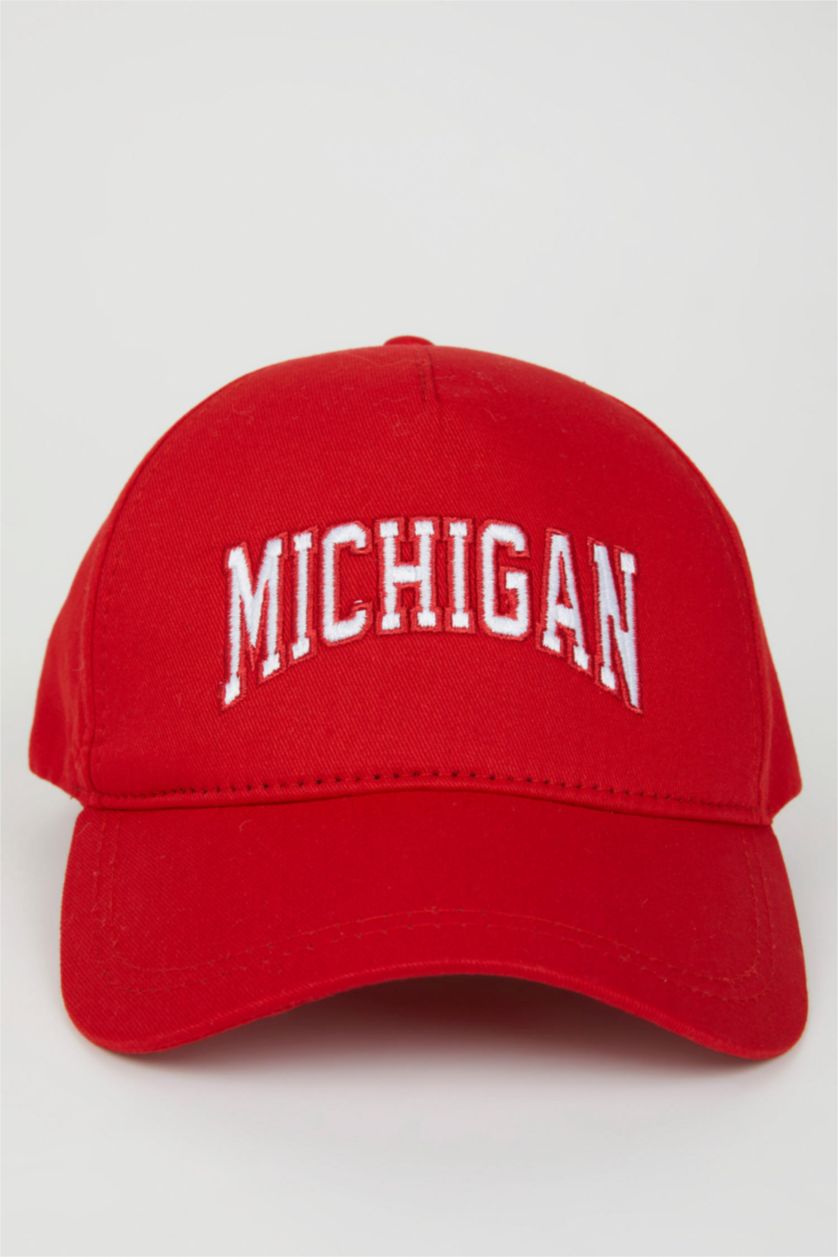 FEMME Rouge Casquette en coton pour Femme