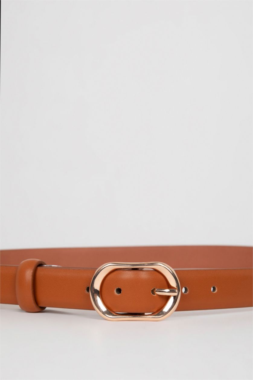 Kadın Taba Kadın Suni Deri Günlük Kemer