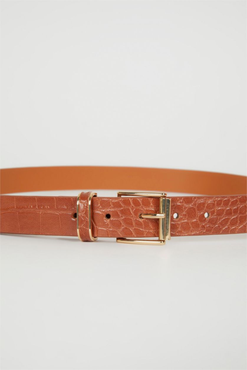 Женщины Разноцветный Ремень из искусственной кожи для женщин, 2 шт