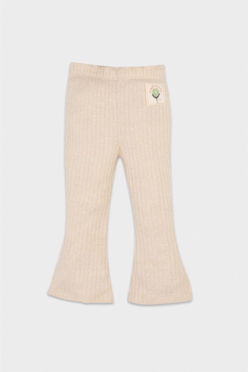 طفلة صغيرة بيج ليجن بيبي بناتي مضلع قصة عادية بخصر مرن