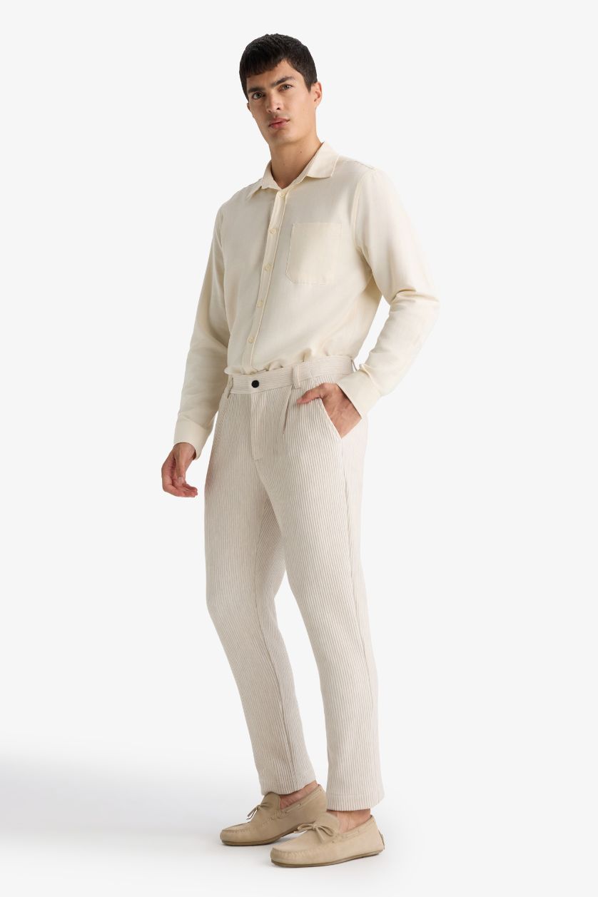 Ерлер ашық реңк бейімделген пішім Шалбар