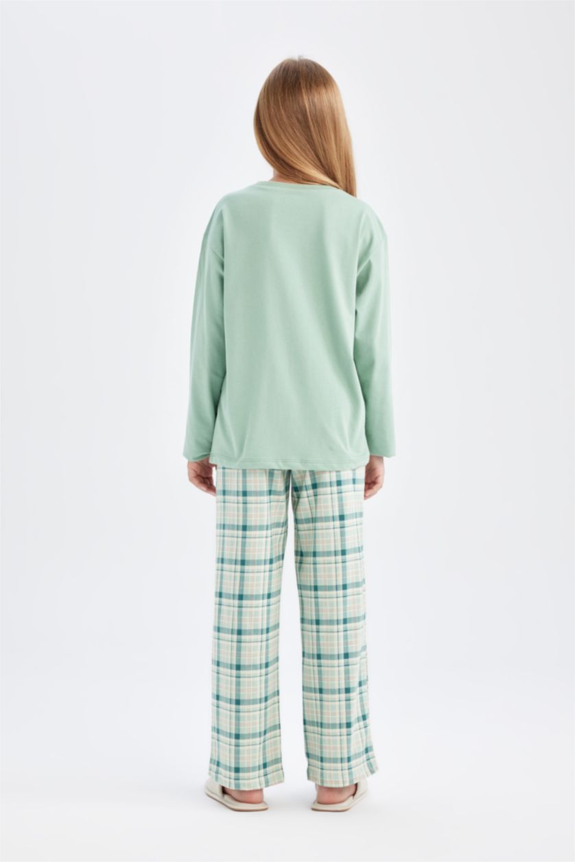 FILLES Vert Clair Pyjama imprimé pour Fille