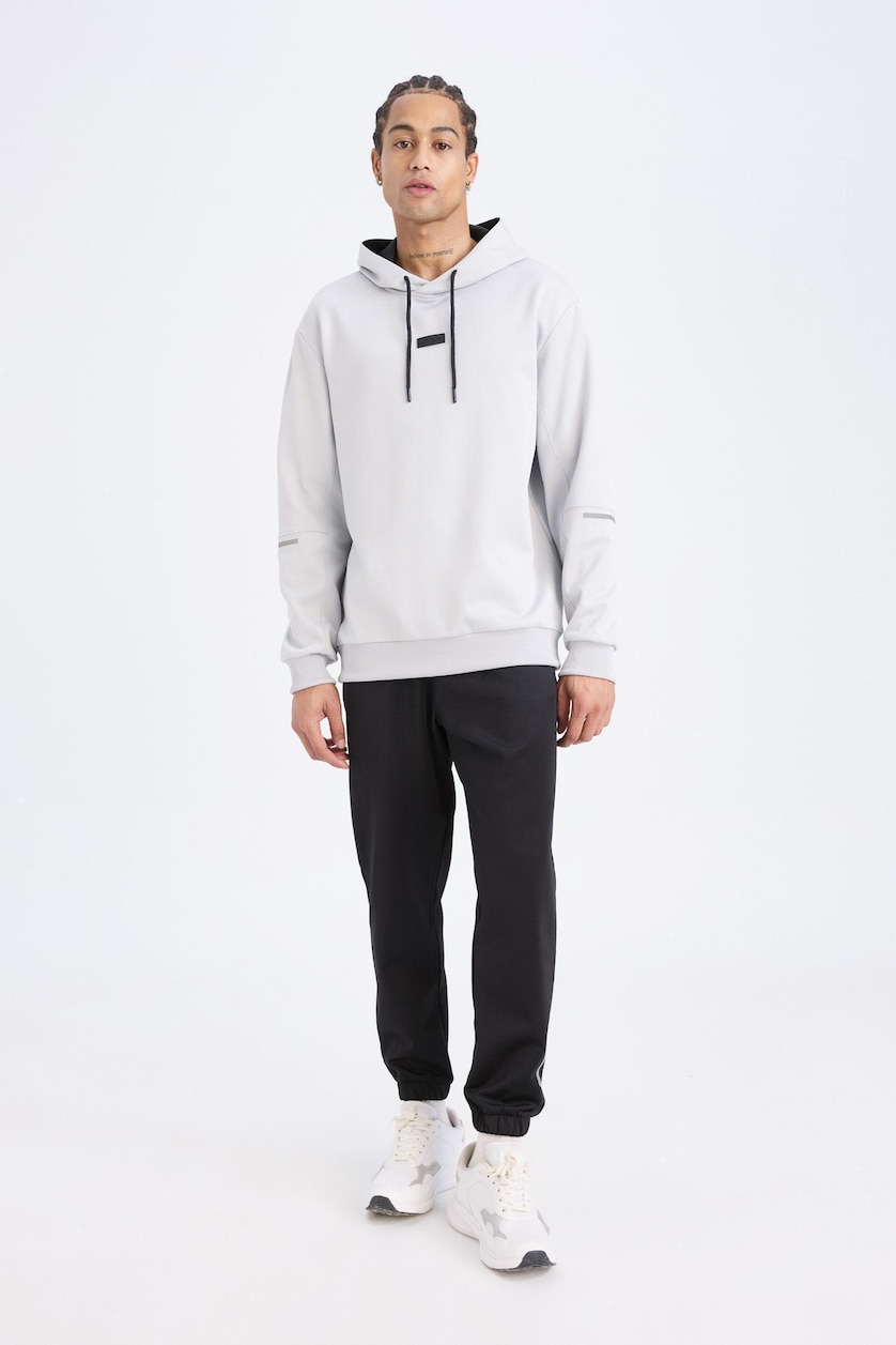 Men Black Standard Fit Jogger