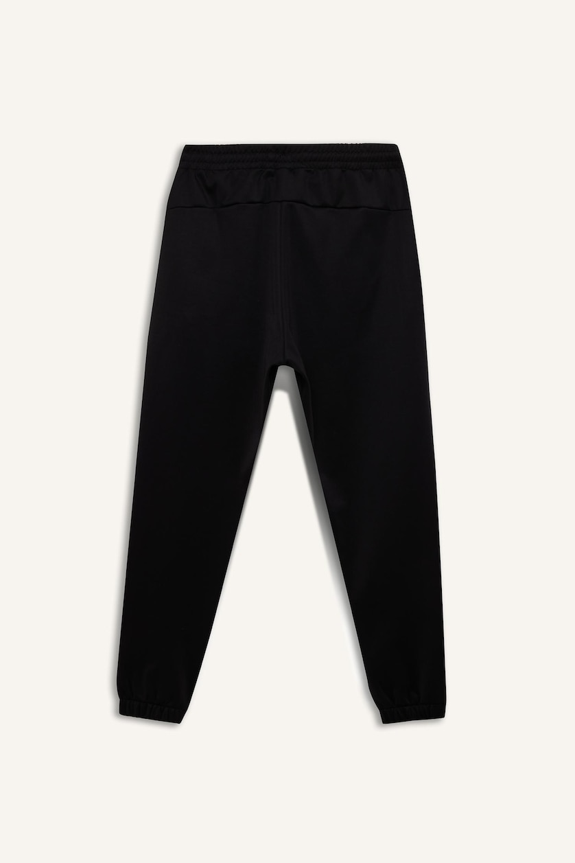 Men Black Standard Fit Jogger