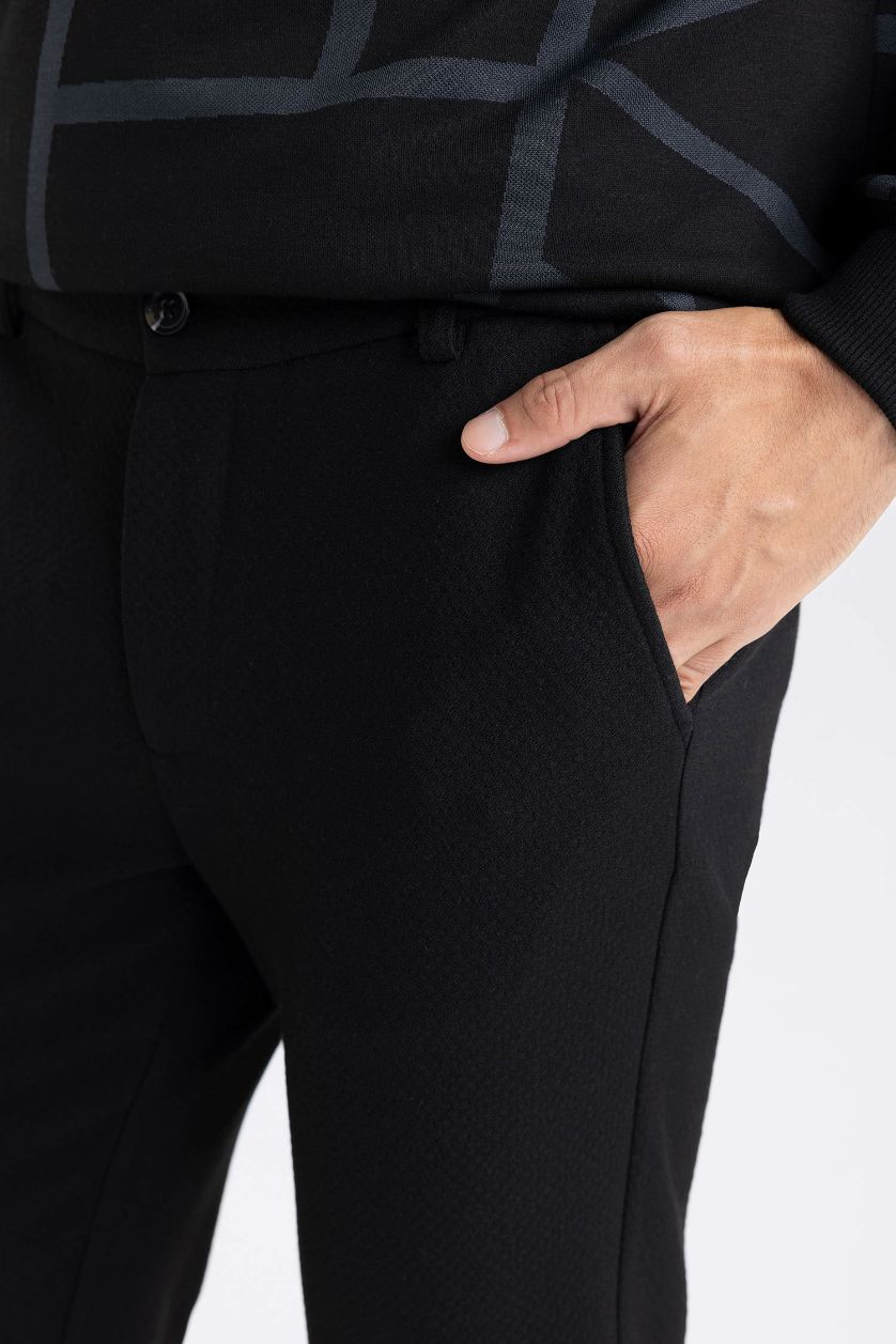 Мужчины Черный Брюки джоггеры