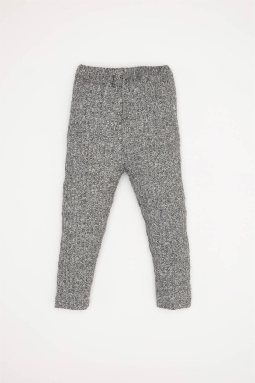 BÉBÉ FILLE Anthracite Foncé Leggings à coupe régulière pour Fille