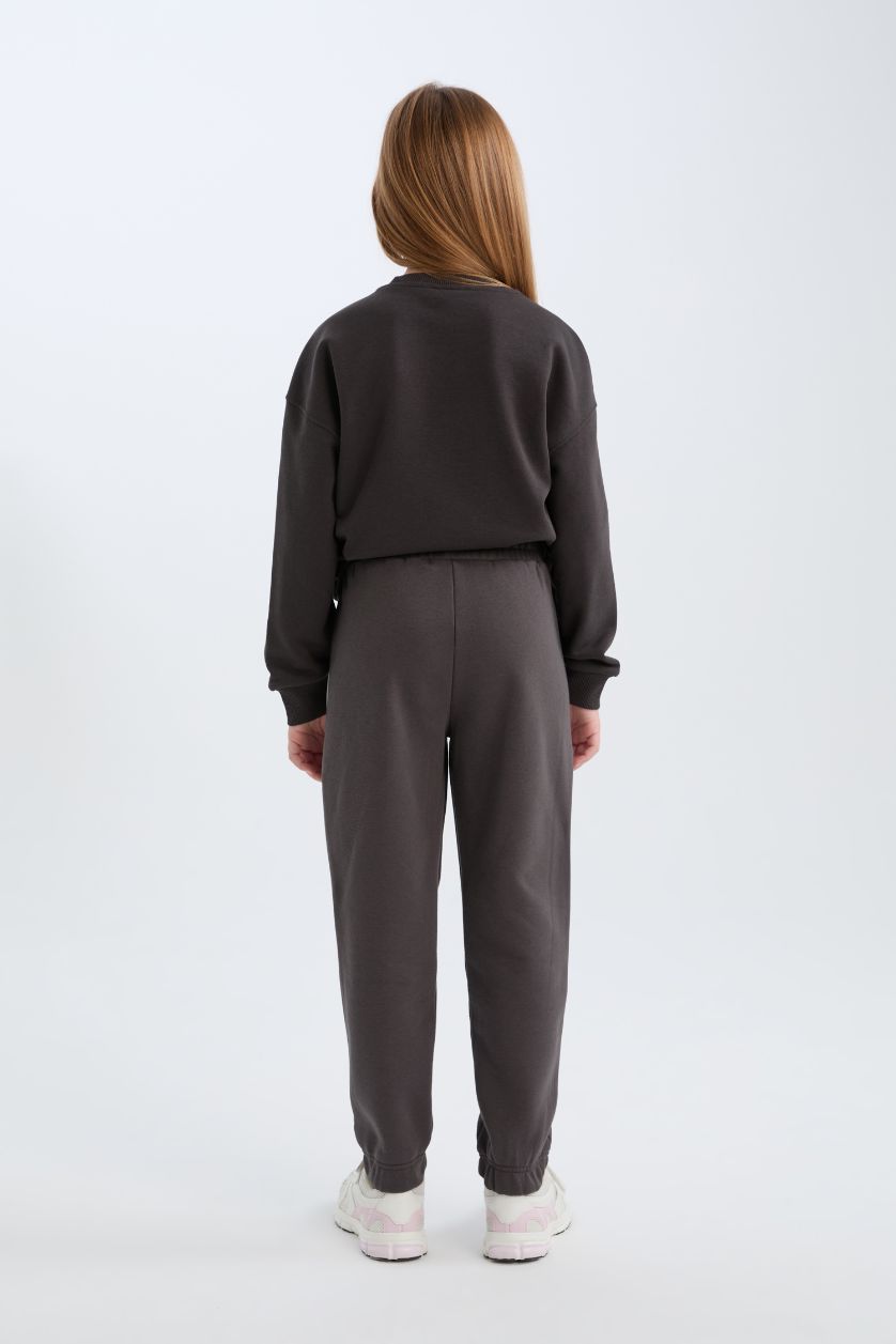 GIRLS & TEENS Anthracite Girl Jogger Sweatpants