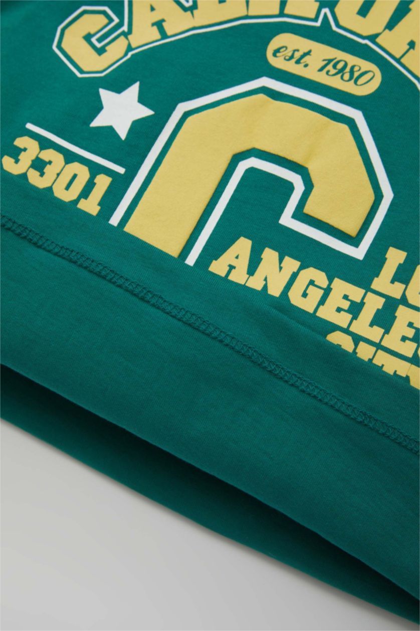 BABY BOY Green Baby Boy Printed Short Sleeve T-Shirt