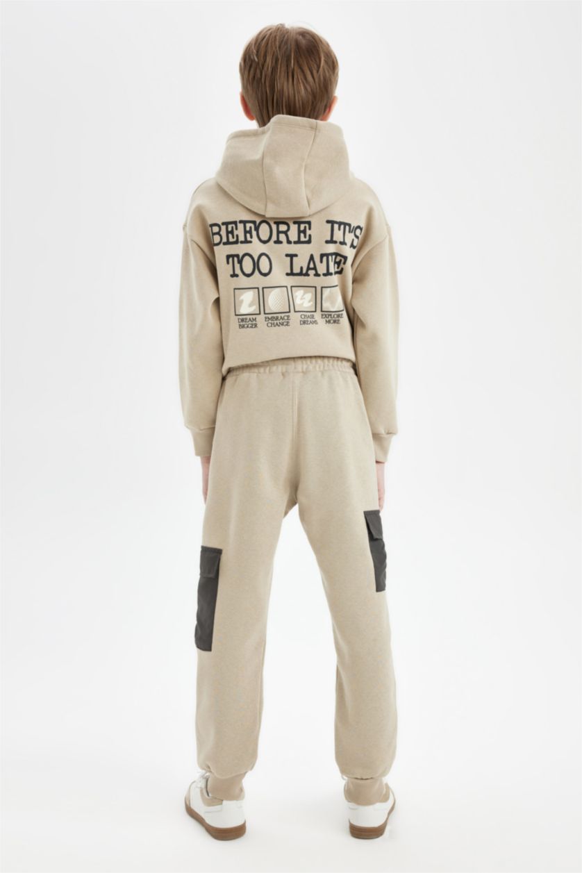 أولاد بيج سروال سويت بانتس ولادي جوجر قصة عادية بجيب كارجو