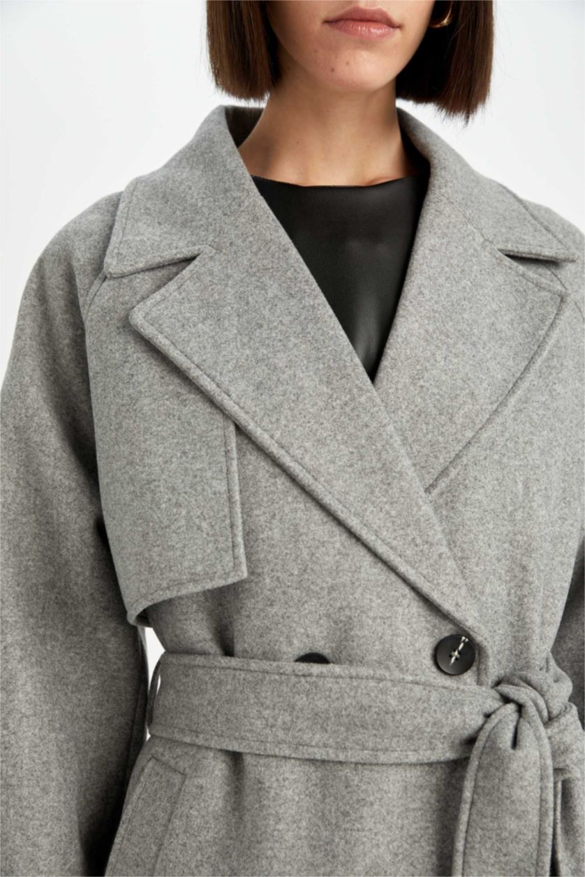 Woman Grey Regular Fit Cachet Cachet