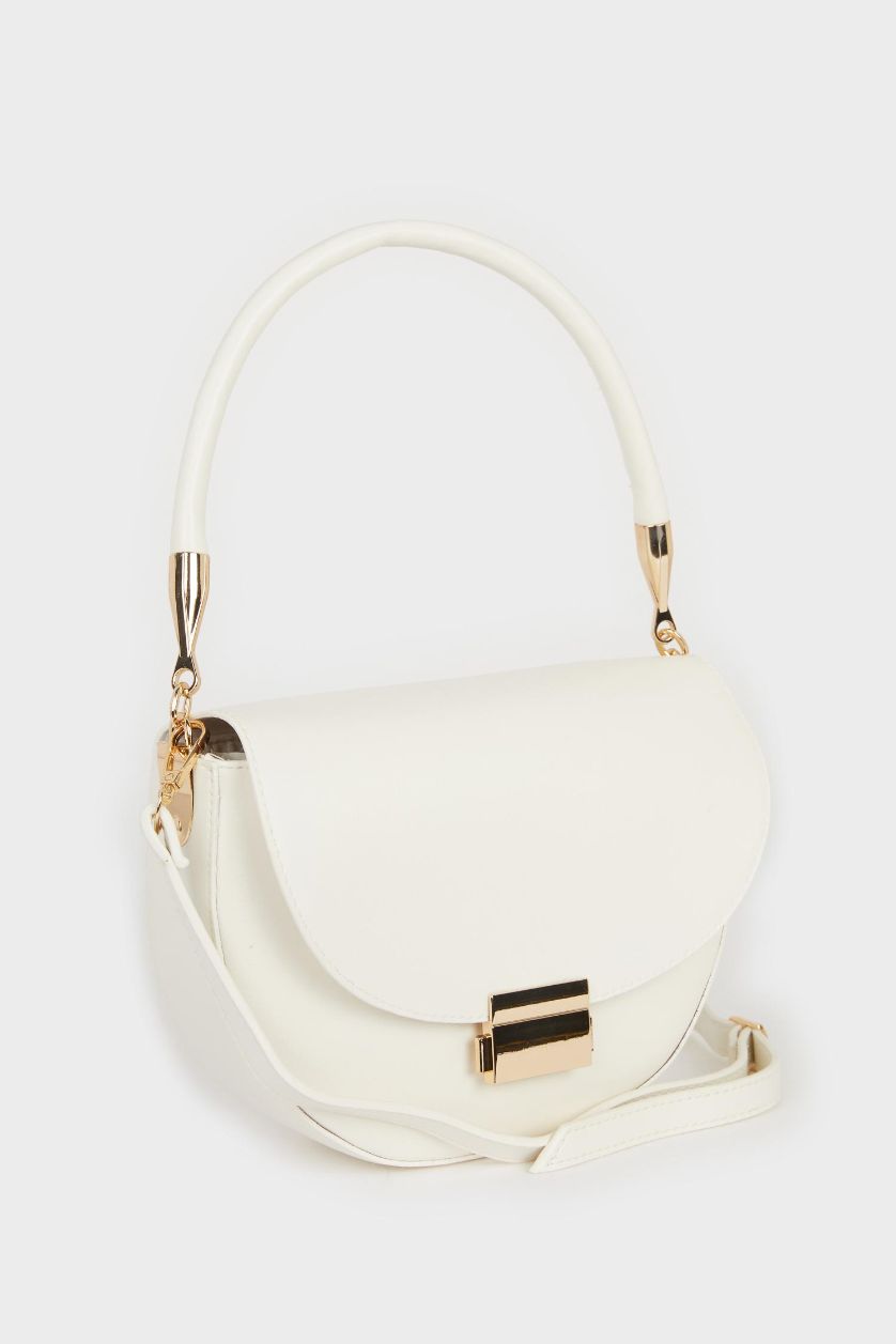 Kadın Bej Kadın Suni Deri El Çantası