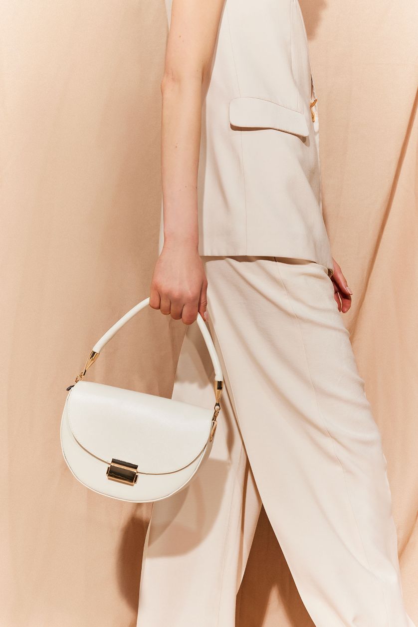 Kadın Bej Kadın Suni Deri El Çantası