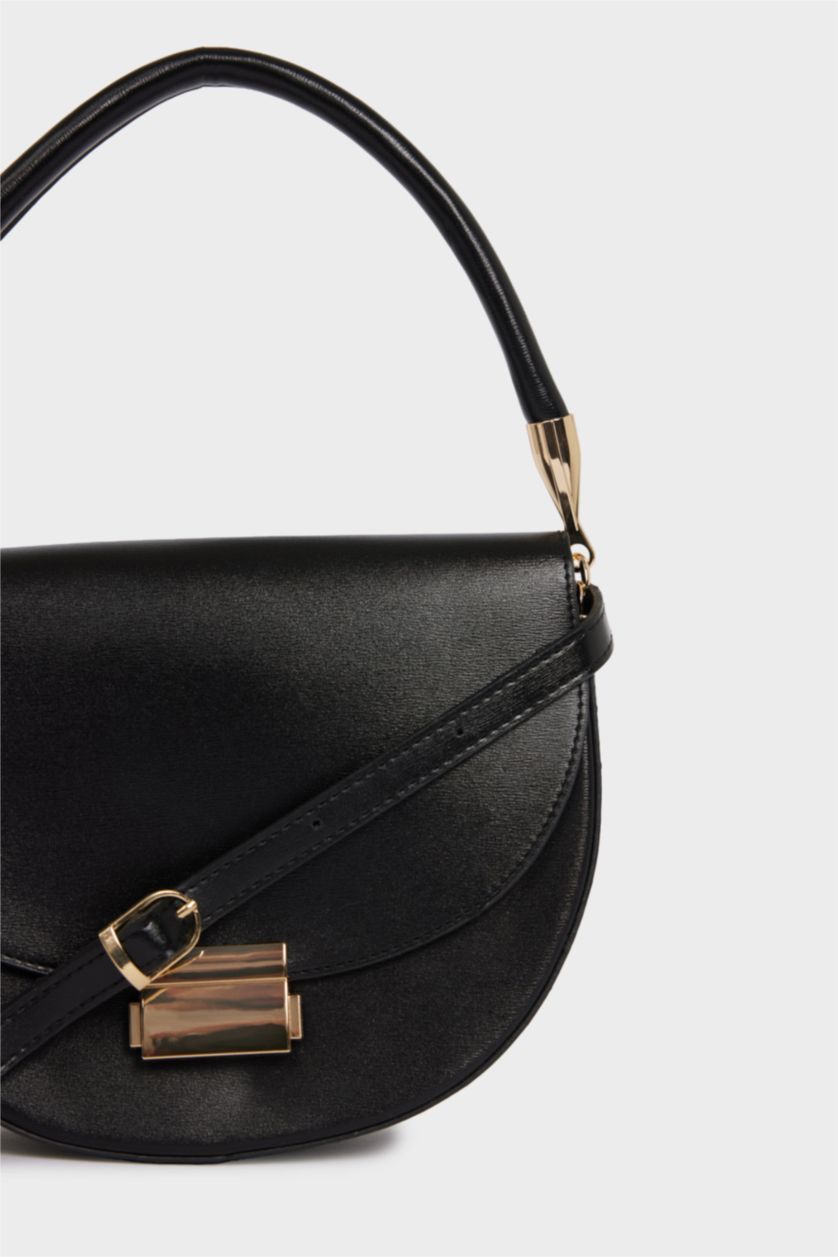 Kadın Siyah Kadın Suni Deri El Çantası