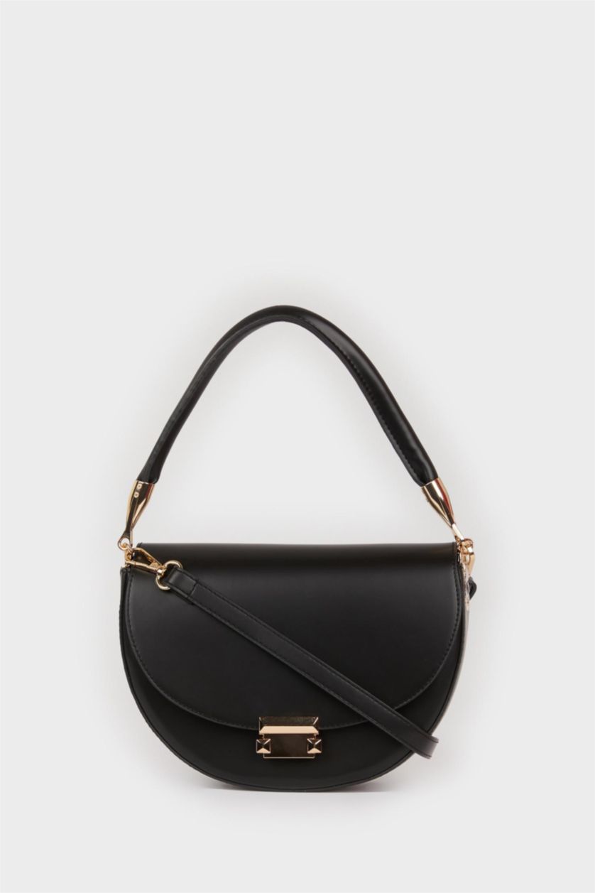 Kadın Siyah Kadın Suni Deri El Çantası