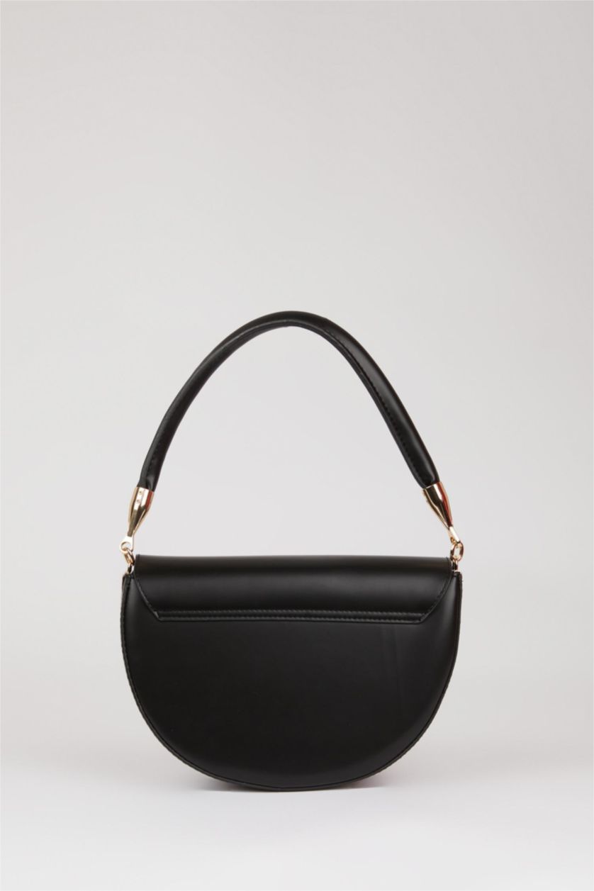 Kadın Siyah Kadın Suni Deri El Çantası