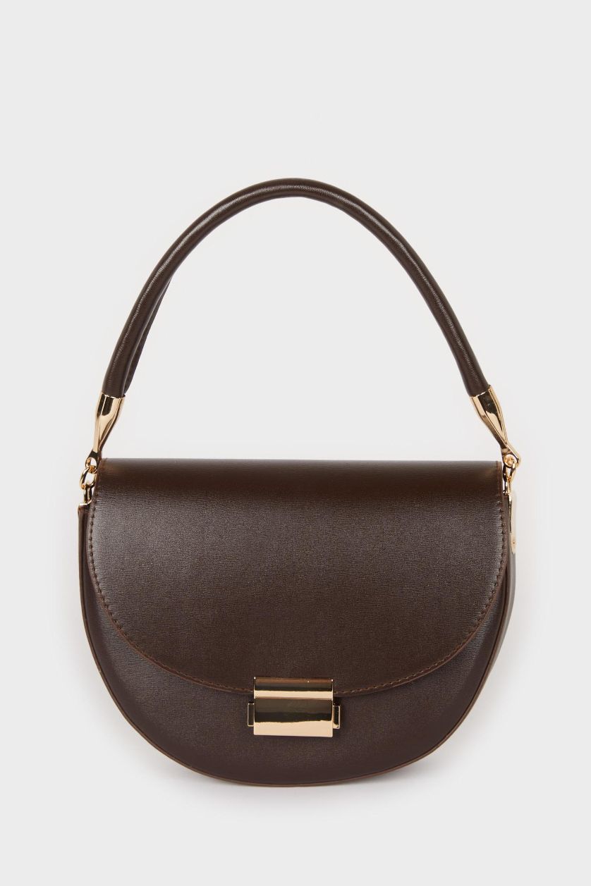 Kadın Kahve Kadın Suni Deri El Çantası