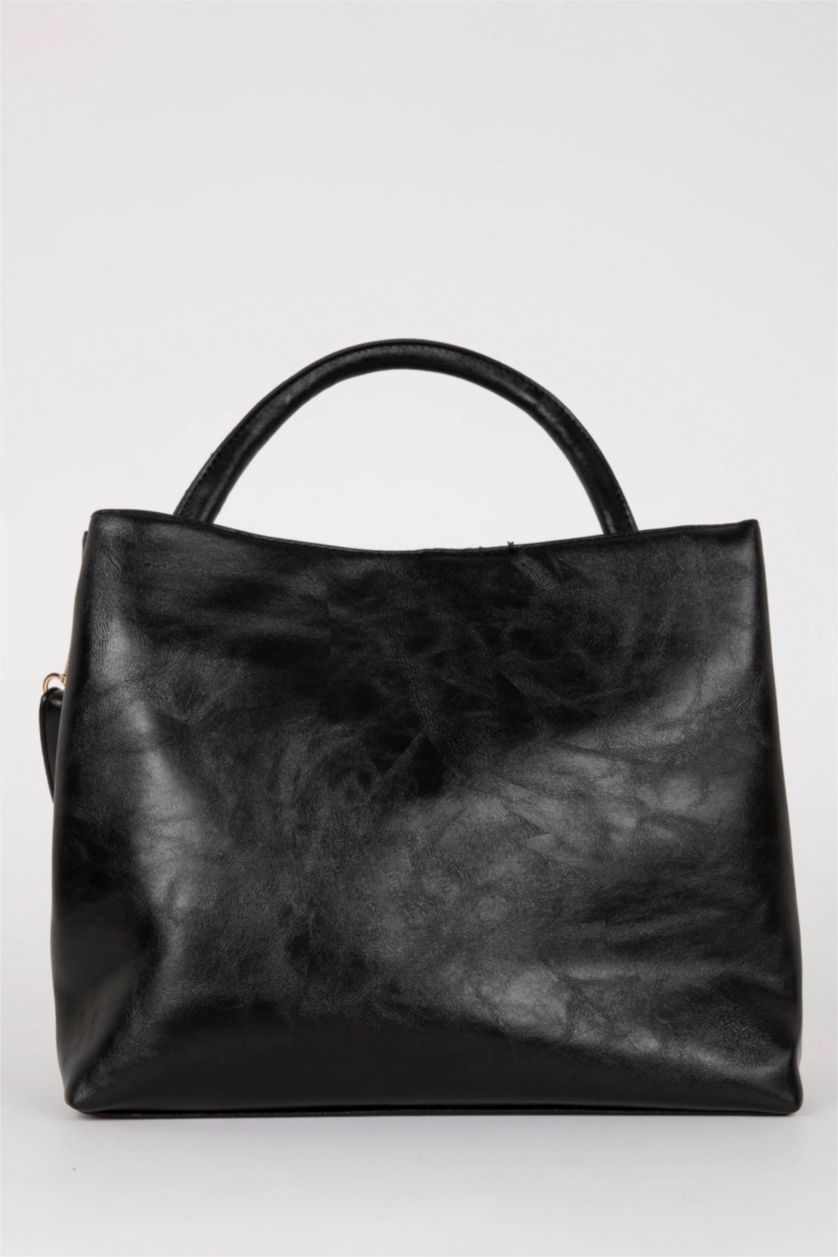 Женщины Черный Женская сумка из искусственной кожи