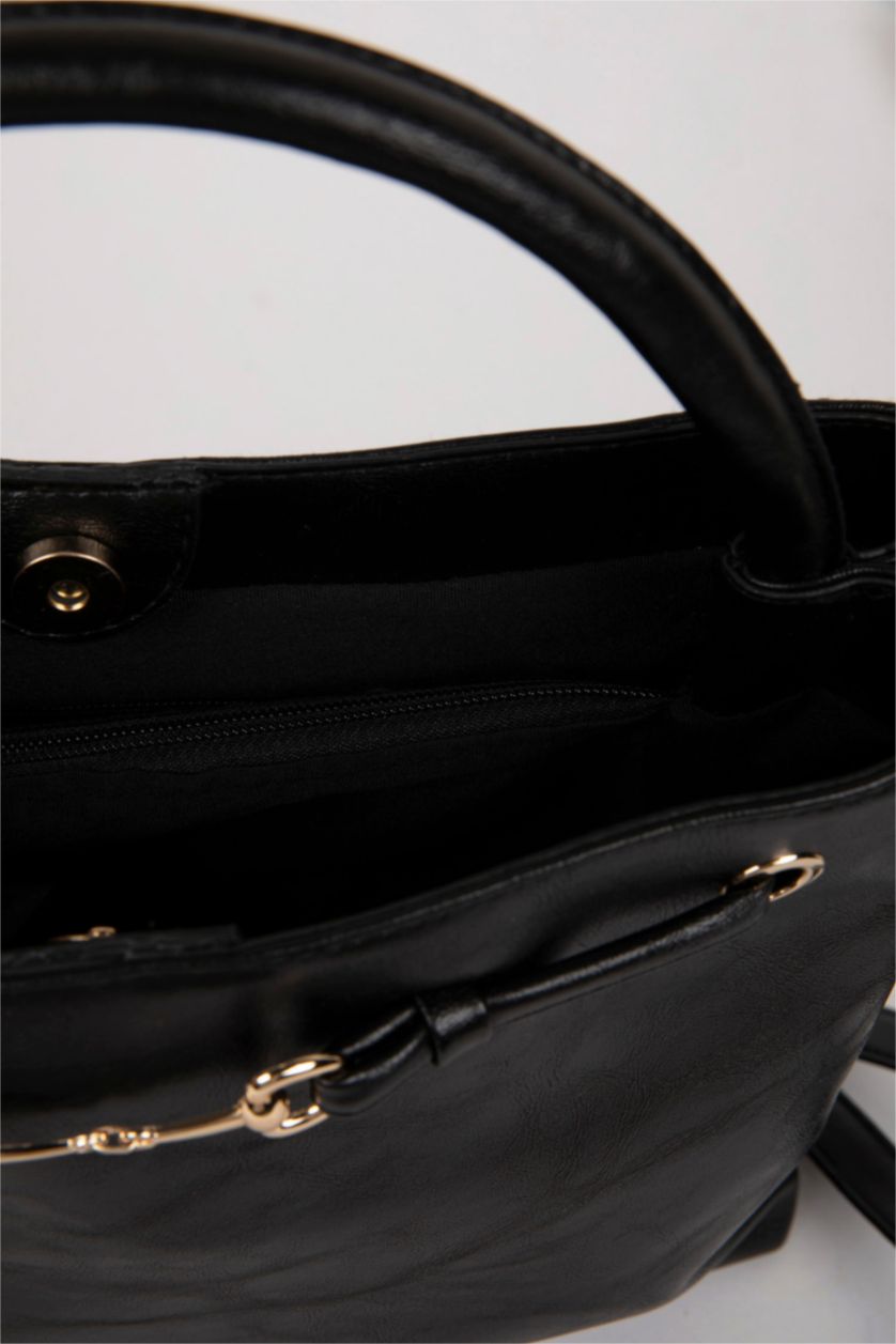 Женщины Черный Женская сумка из искусственной кожи