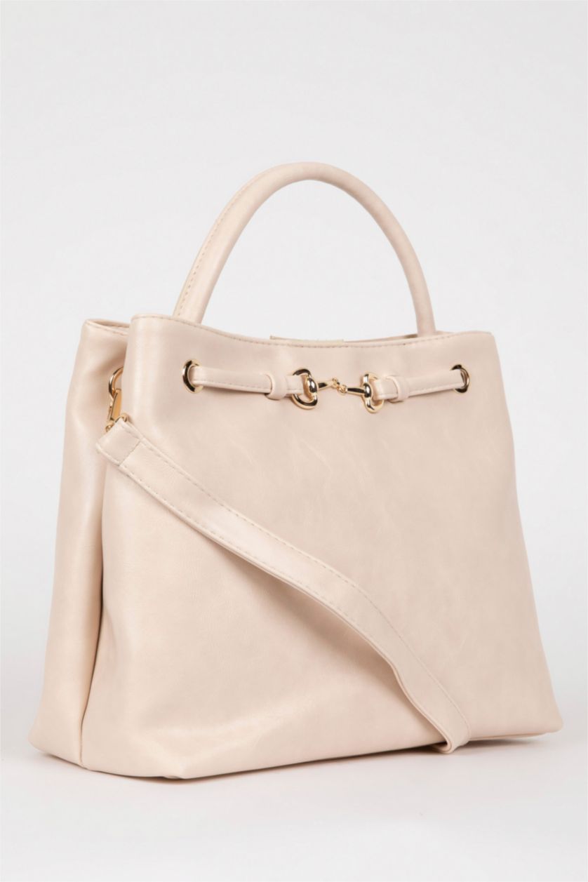 Kadın Vizon Kadın Suni Deri El Çantası