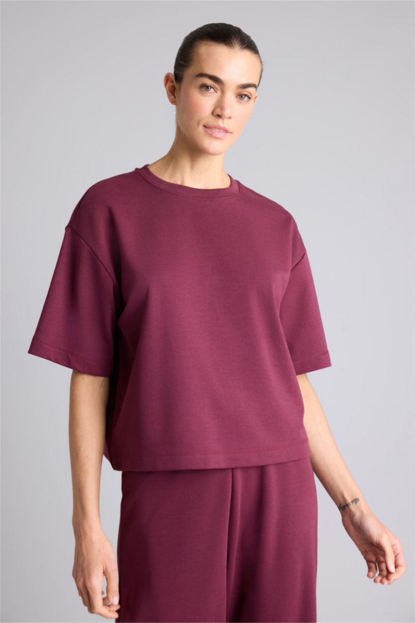 حريمي خمري Woman Short Sleeve T-Shirt