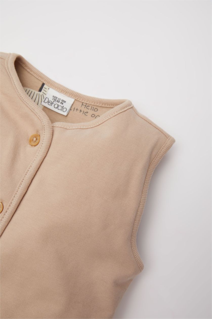 BABY GIRL White Baby Boy Printed Long Sleeve T-Shirt Vest Bottom 3 Piece Set