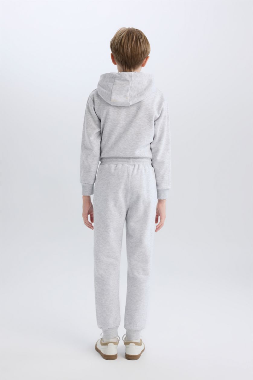 أولاد ميلانج رمادي فاتح سروال سويت بانتس جوجر اولادي قصة عادية من NBA