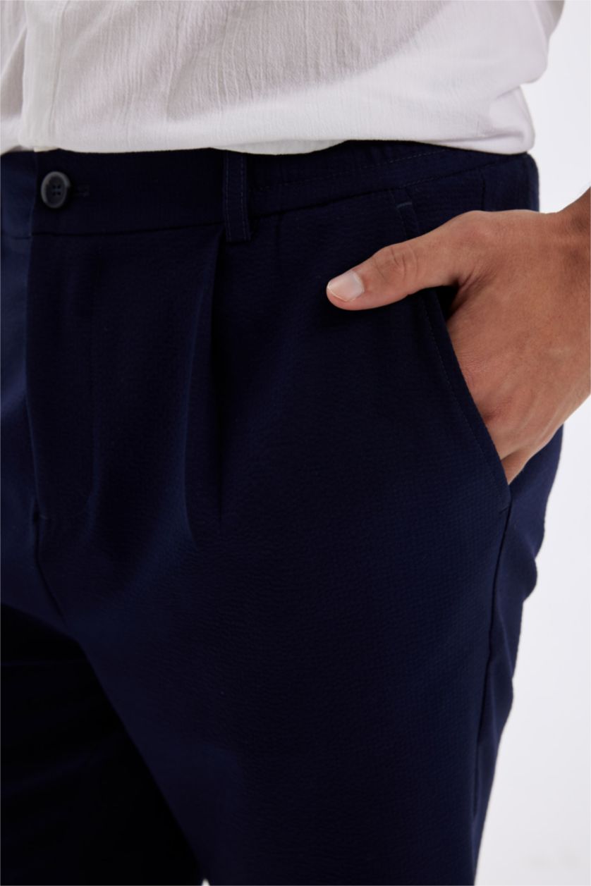 رجال كحلي شورت برمودا