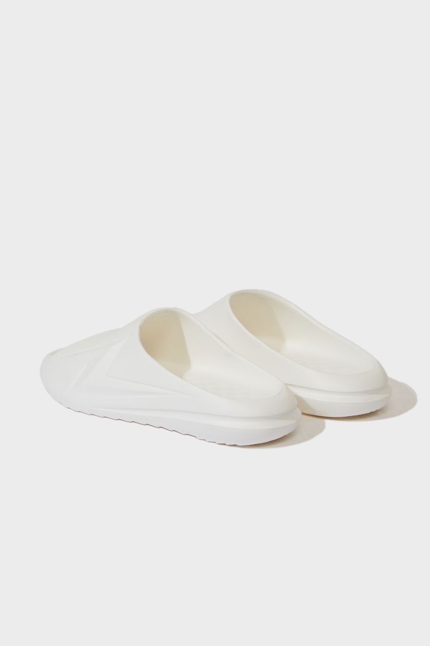 Man White Man High Sole Slipper