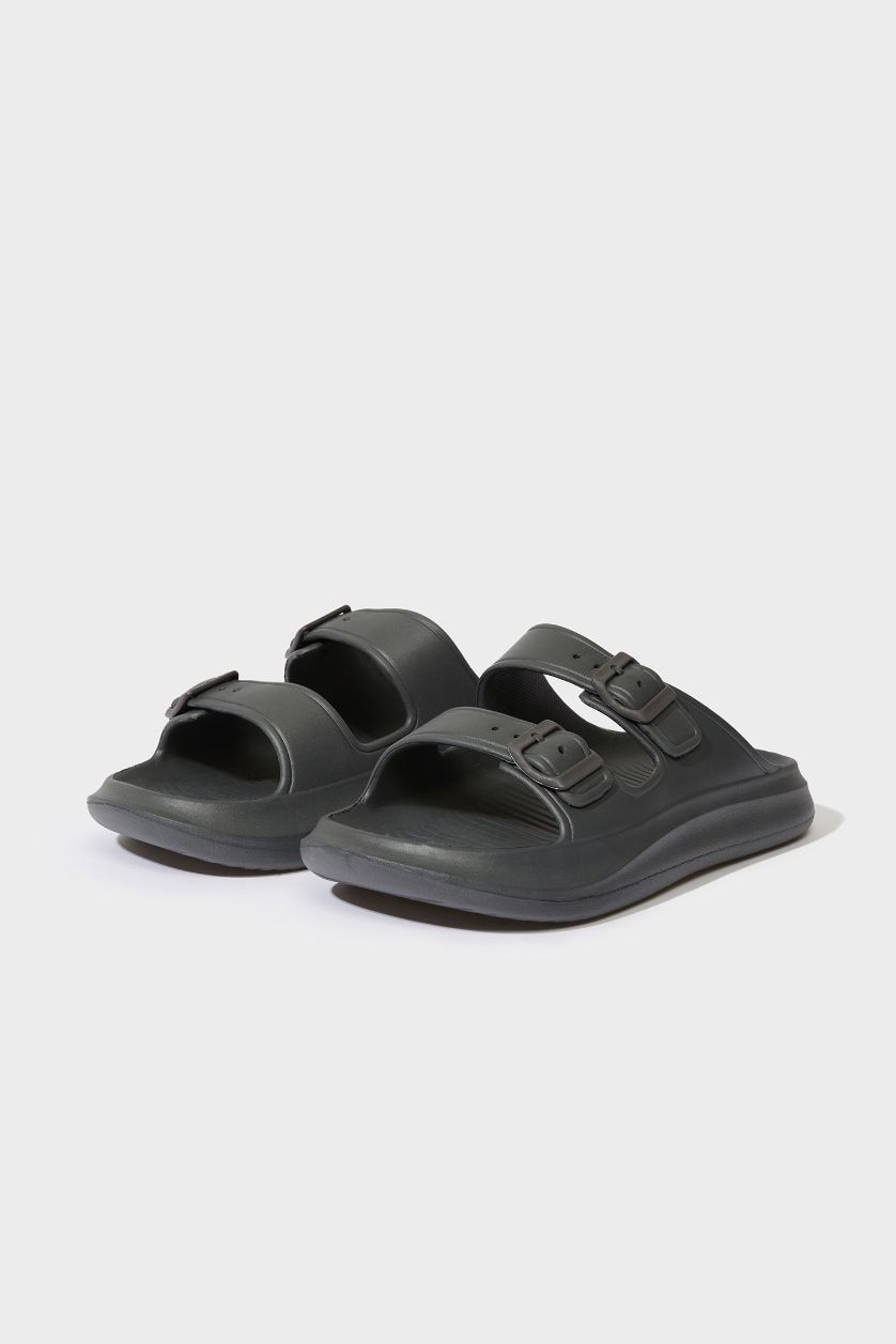 رجال أنثرا شبشب رجالي إيفا بكعب مسطح بشريط مزدوج