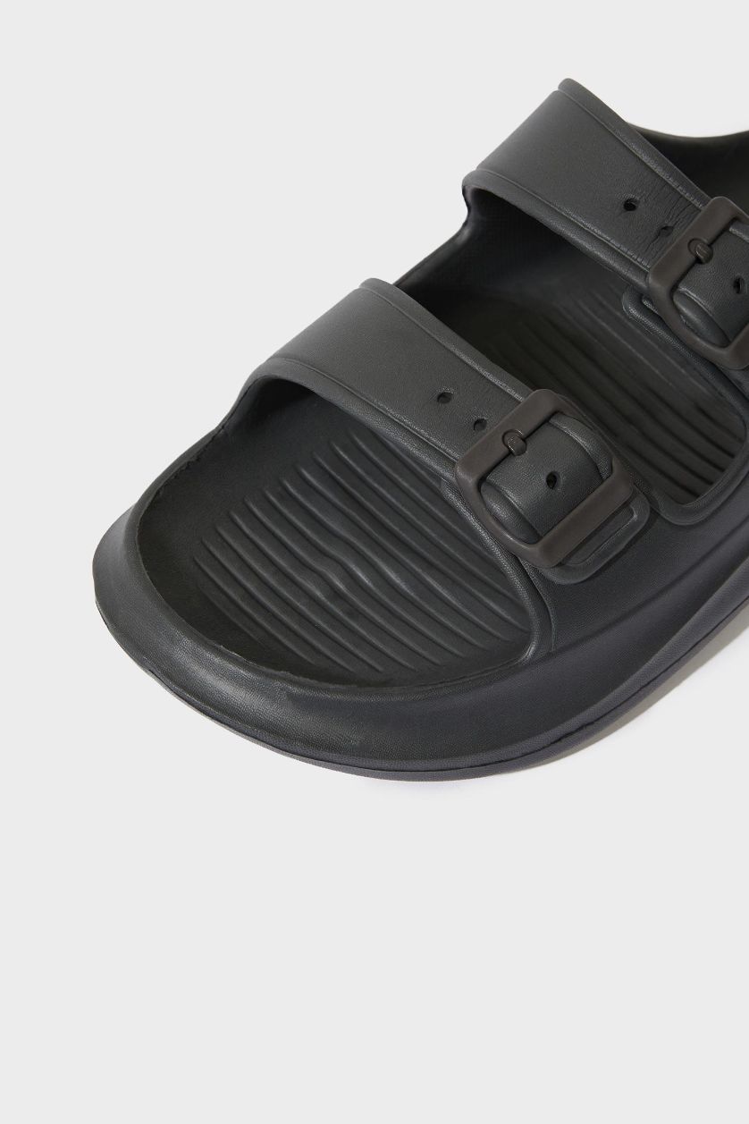 رجال أنثرا شبشب رجالي إيفا بكعب مسطح بشريط مزدوج