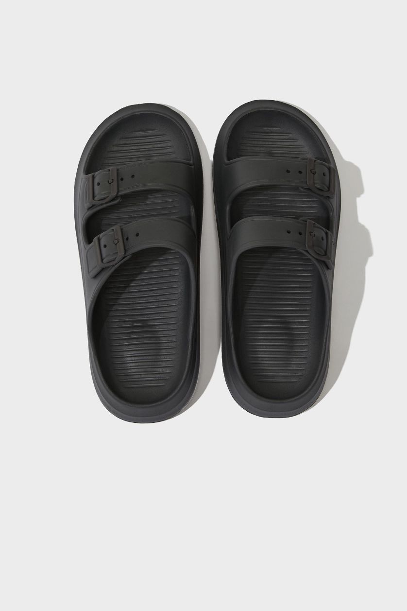 رجال أنثرا شبشب رجالي إيفا بكعب مسطح بشريط مزدوج