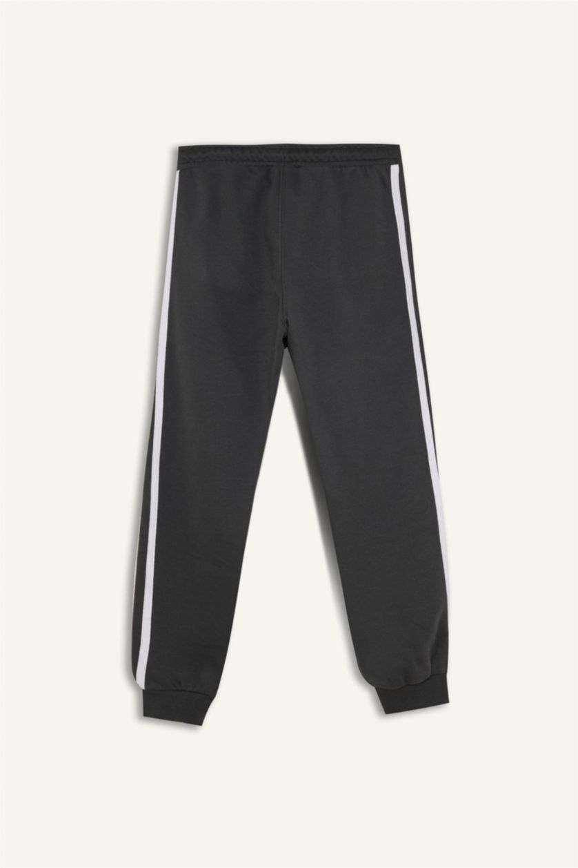 Erkek Çocuk - Genç Erkek Antrasit Erkek Çocuk Beli Paçası Lastikli Eşofman Altı