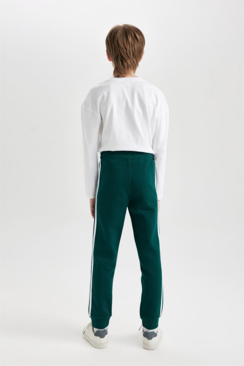 Young Boys - Teen Boys Dark Green Regular Fit Trousers
