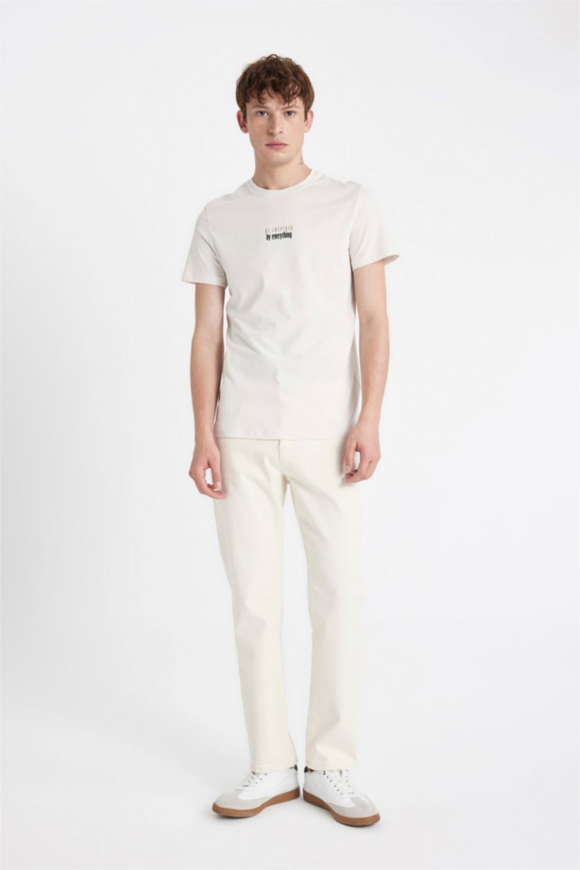 HOMME Beige SERGIO - Coupe régulière