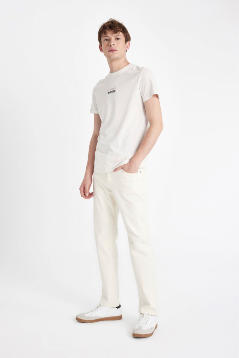 HOMME Beige SERGIO - Coupe régulière