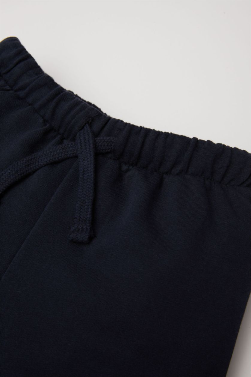 BABY BOY NAVY Baby Label Printed Sweatpants