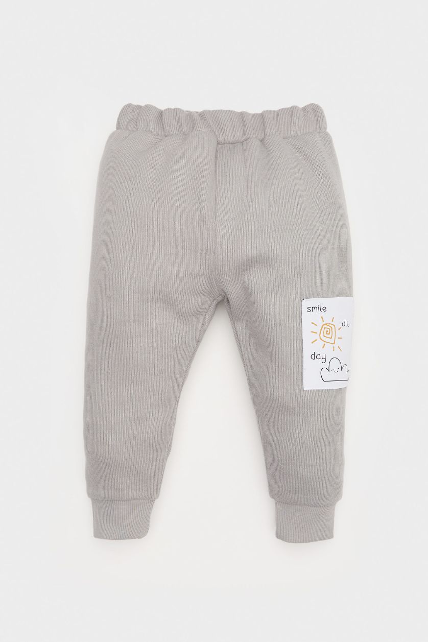 BÉBÉ GARÇON Gris Ensemble de Sweatshirt imprimé et jogging pour bébé garçon