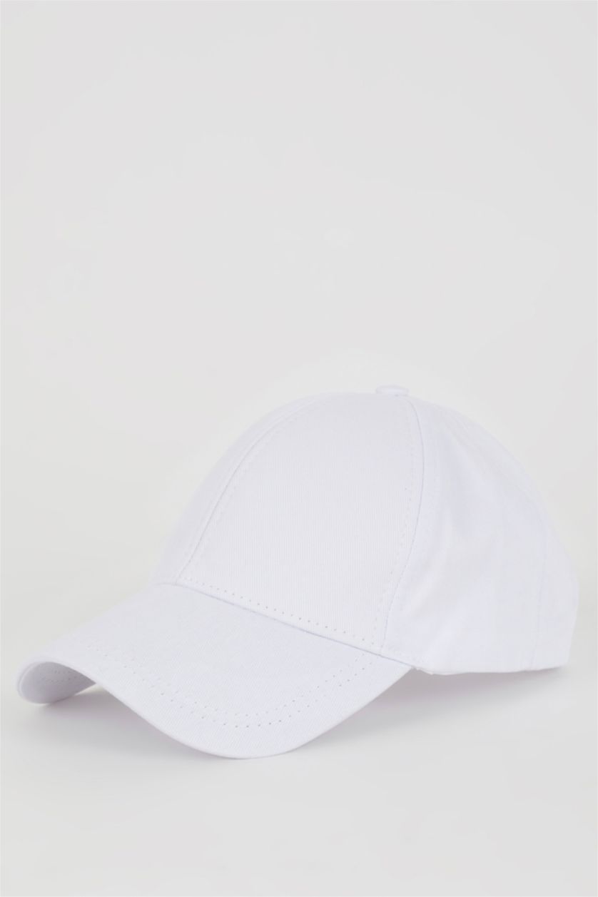 WOMAN White Woman Cotton Cap Hat