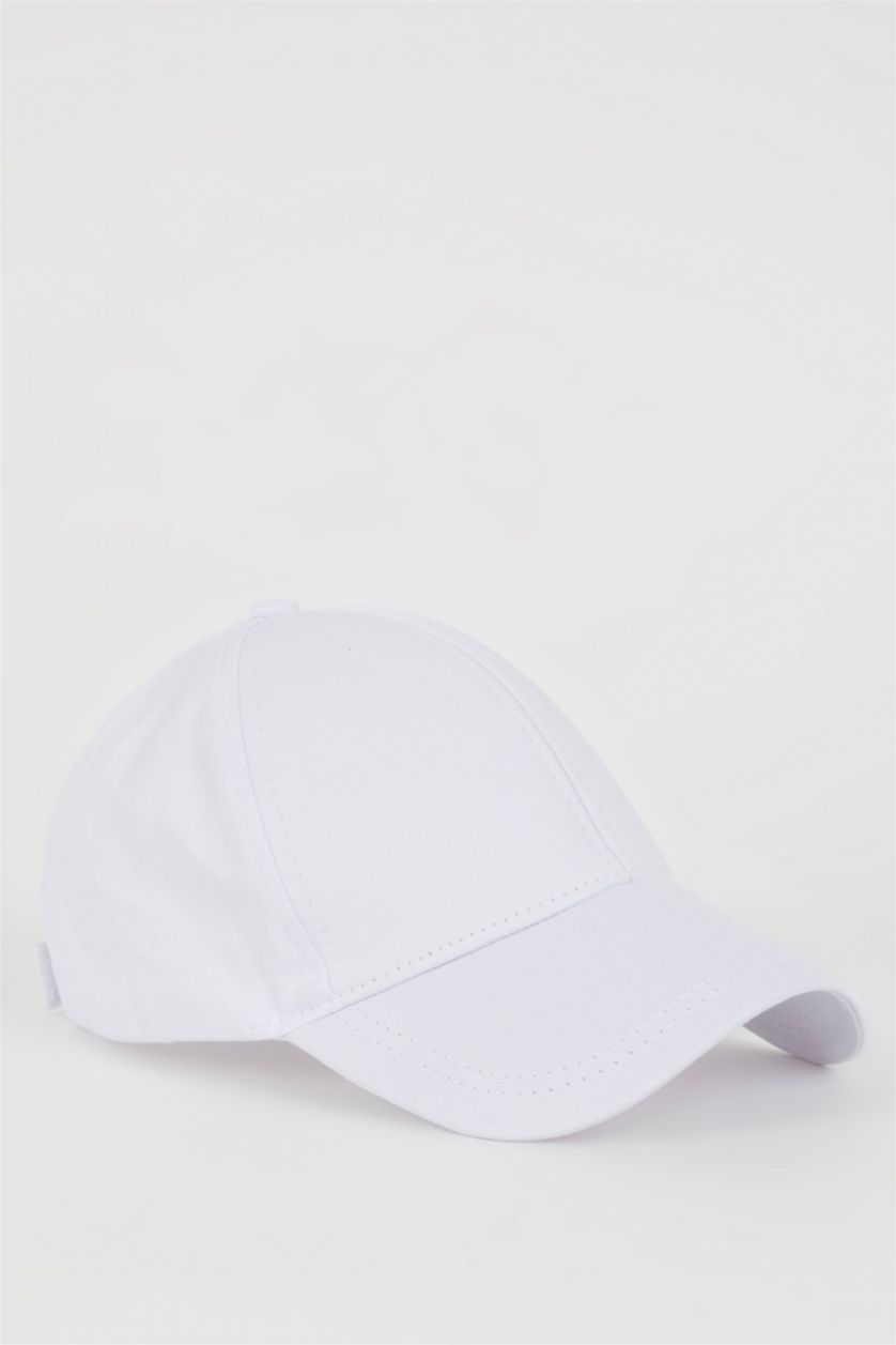 WOMAN White Woman Cotton Cap Hat