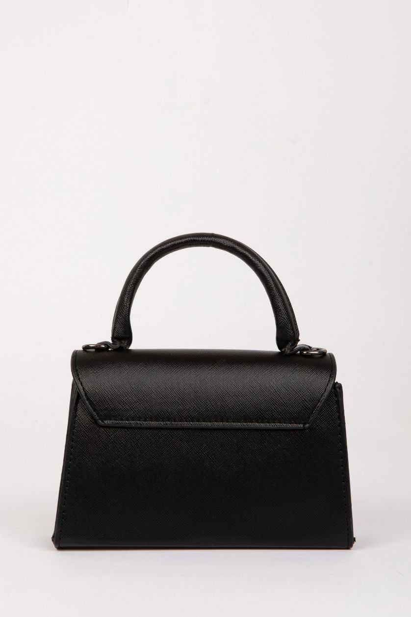 Kadın Siyah Kadın Suni Deri El Çantası