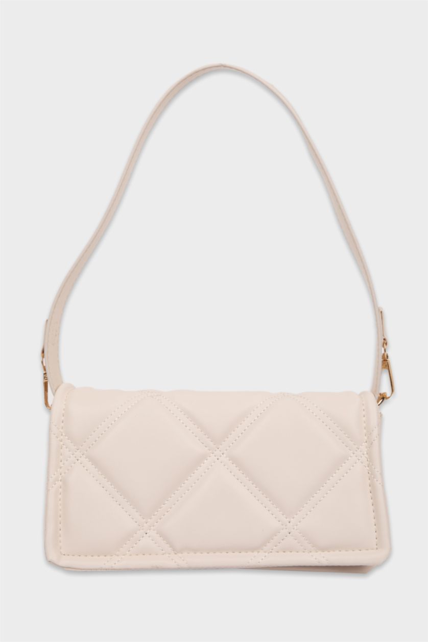 Kadın Bej Kadın Suni Deri Çapraz Çanta