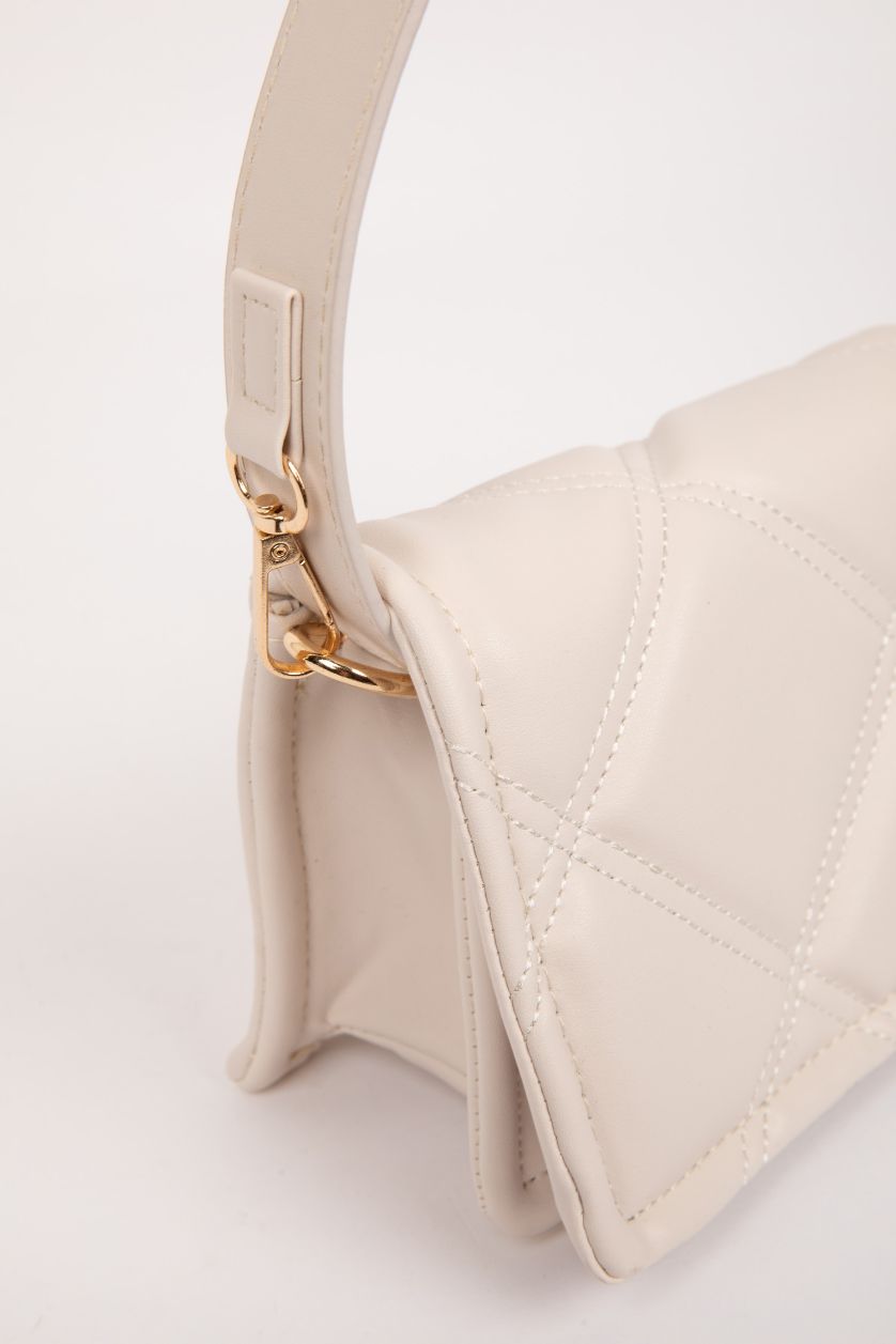 Kadın Bej Kadın Suni Deri Çapraz Çanta