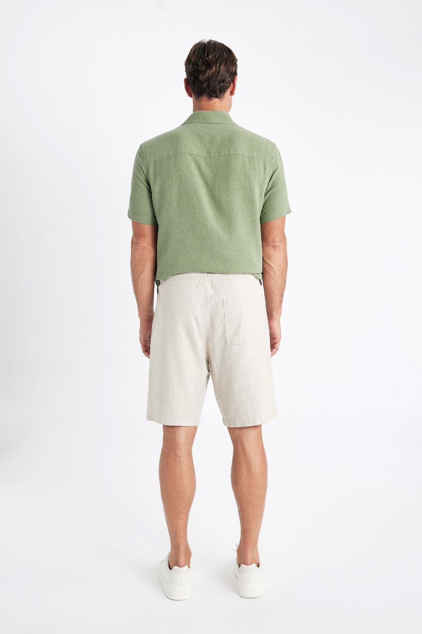 رجال بيج شورت قطن قصة مريحة