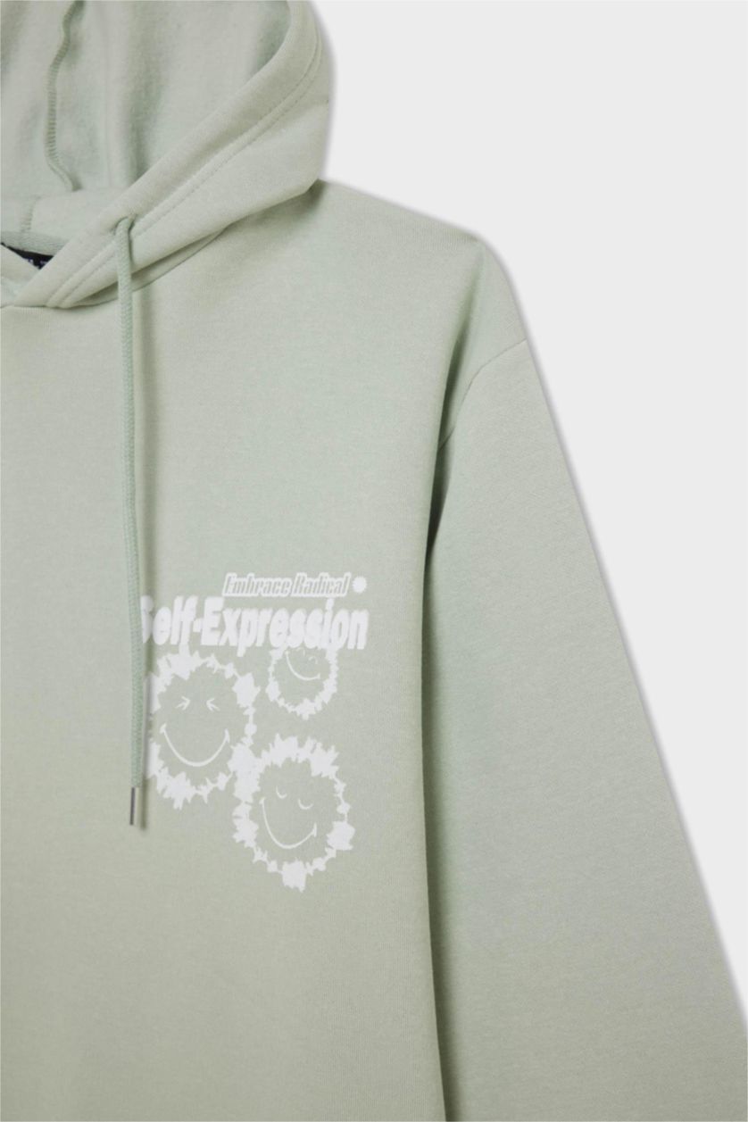 Әйелдерге Жалбыз Coool SmileyWorld үлкен пішім үлкен бас киімді Свитер