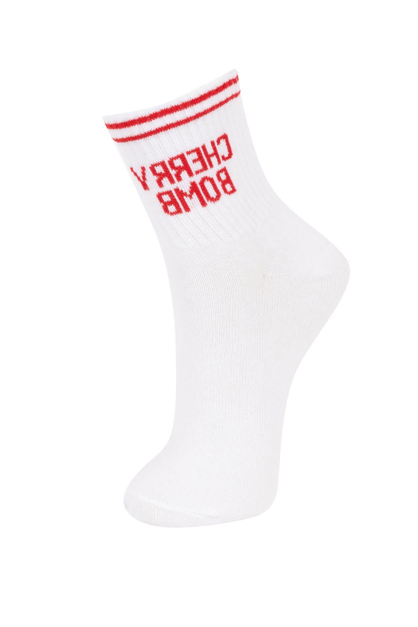 WOMAN White Woman 3 piece Short Socks